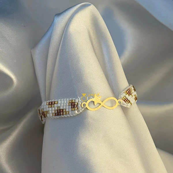 دستبند میوکی بینهایت ستاره ای طلا